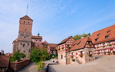 Kaiserburg in Nuremberg, Germany